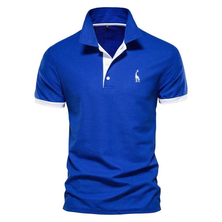 Christophe - Polo Brodé Manches Courtes Sport Homme