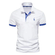 Christophe - Polo Brodé Manches Courtes Sport Homme