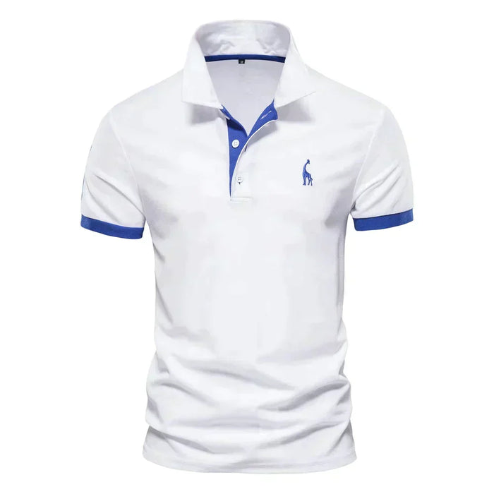 Christophe - Polo Brodé Manches Courtes Sport Homme