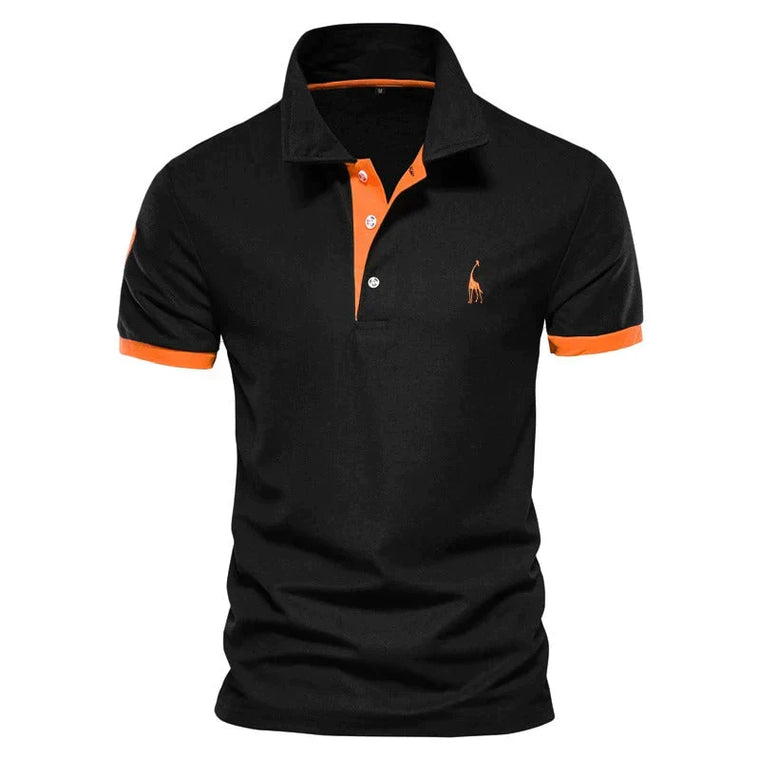 Christophe - Polo Brodé Manches Courtes Sport Homme