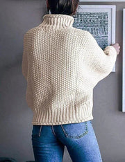 Madeleine - Pull Col Roulé Oversize Femme