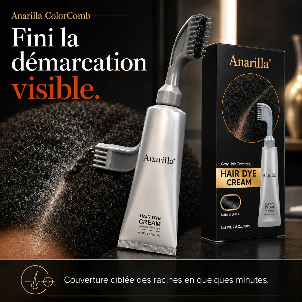 Anarilla ColorComb pour une finition nette des racines