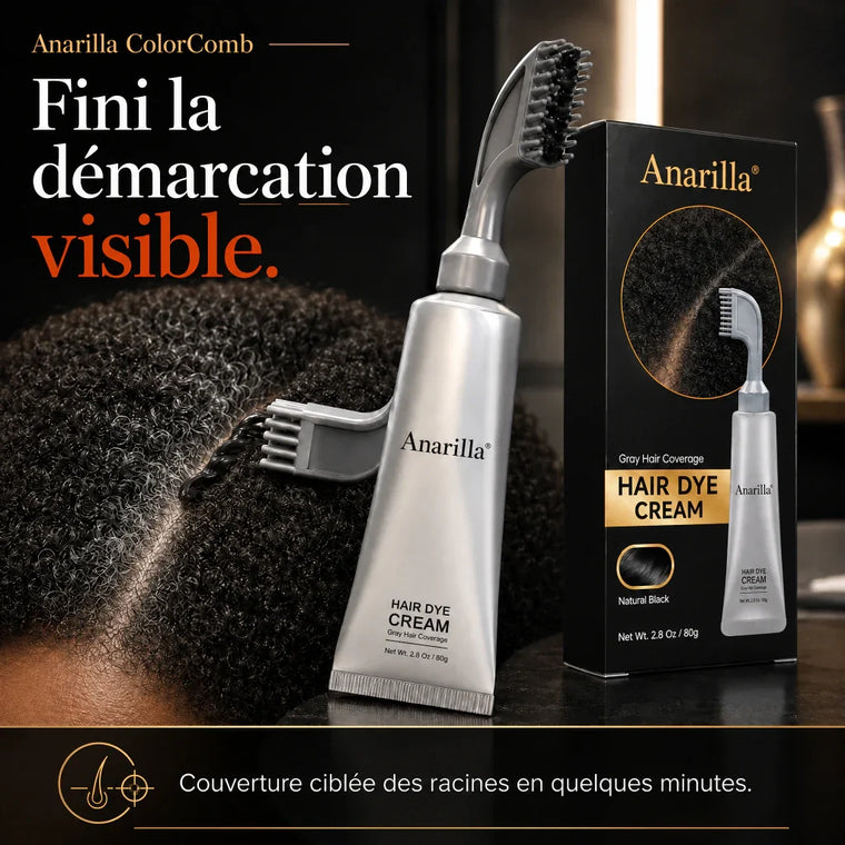 Anarilla ColorComb | Crème colorante avec peigne applicateur