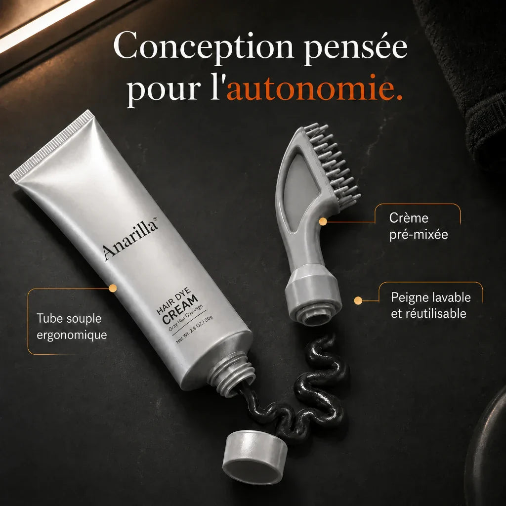 Utilisation de ColorComb en trois gestes