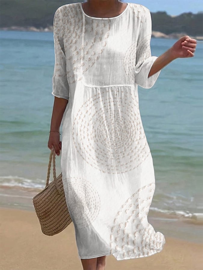 Robe D'Été Longue Bohème Femme - Diane