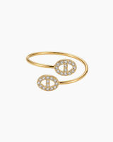 BAGUE DOUBLE ATHENA
