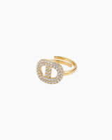 BAGUE ATHENA STRASS