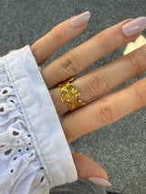 BAGUE FLORA