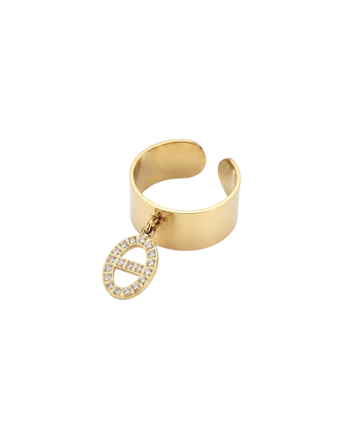 BAGUE ATHENA STRASS