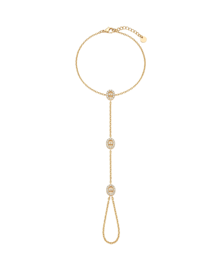 CHAÎNE DE MAIN ATHENA STRASS
