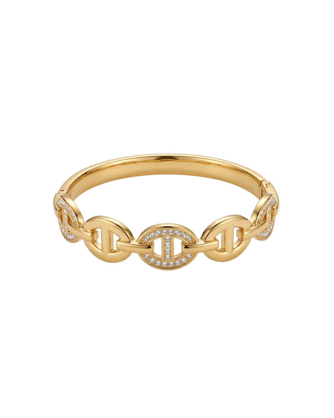 BRACELET JONC LOLITA STRASS