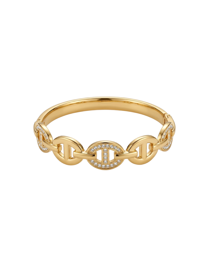 BRACELET JONC LOLITA STRASS