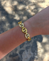 BRACELET JONC LOLITA STRASS