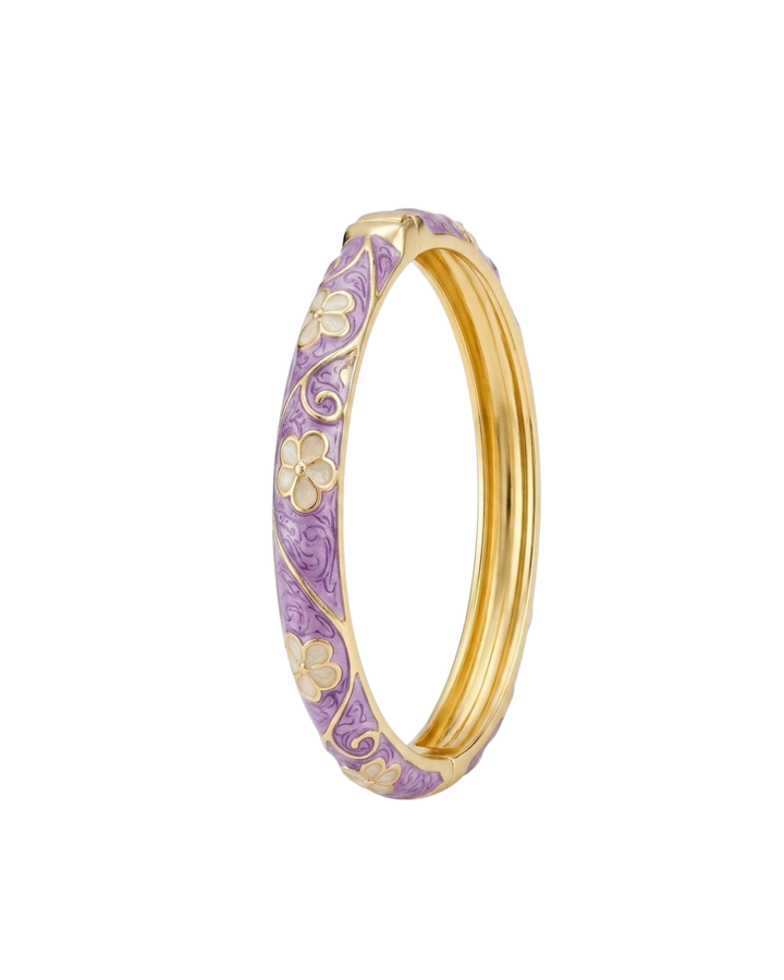 BRACELET JONC FLORAL