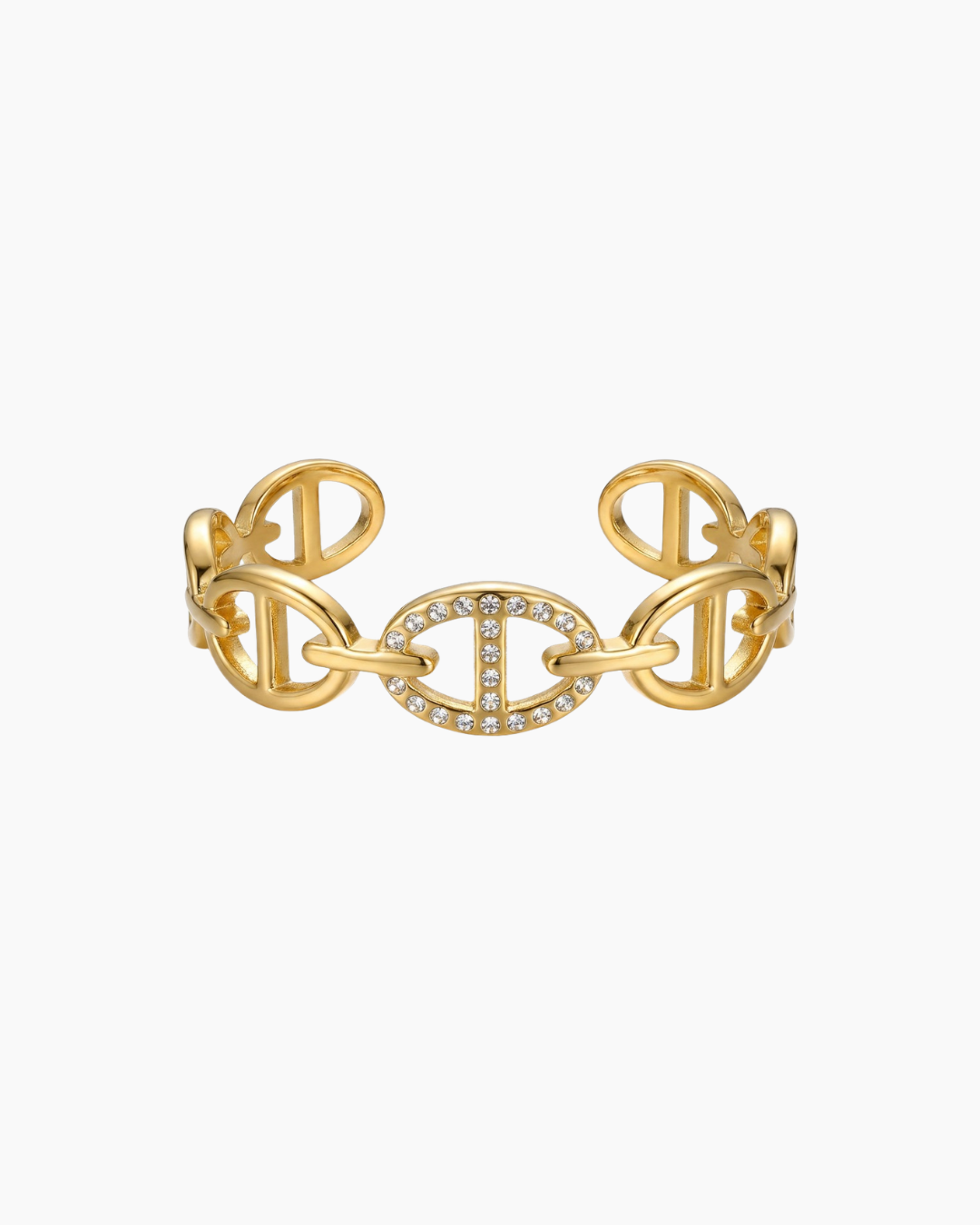 BRACELET JONC LOLA STRASS