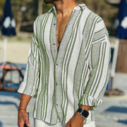 Hugo - Chemise D'Été Rayée Vintage