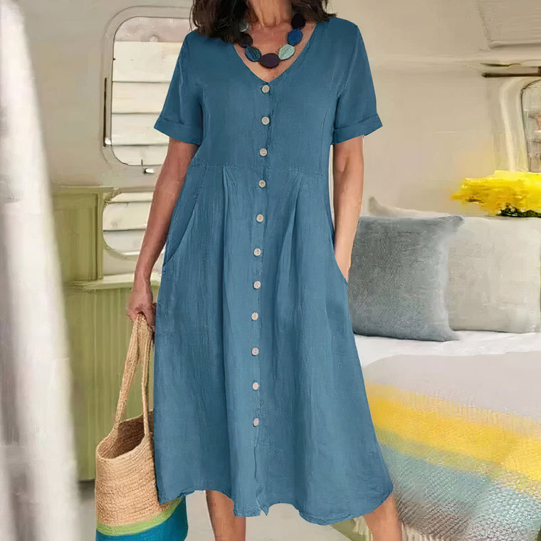 Louise - Robe d'Été Fluide Légère
