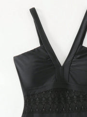 Clémence - Maillot De Bain Noir Élégant Et Chic