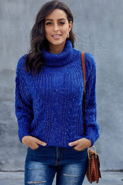 Juliette - Pull Oversize Maille Torsadée Tendance Femme