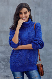 Juliette - Pull Oversize Maille Torsadée Tendance Femme