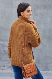 Juliette - Pull Oversize Maille Torsadée Tendance Femme