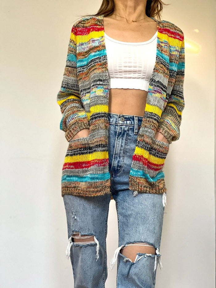 Madeleine - Cardigan Stylée Décontractée Femme