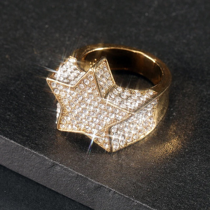 Bague étoile rappeur Gazo — Doumira