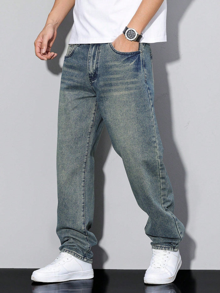 Gabriel - Jean Baggy Confortable Homme