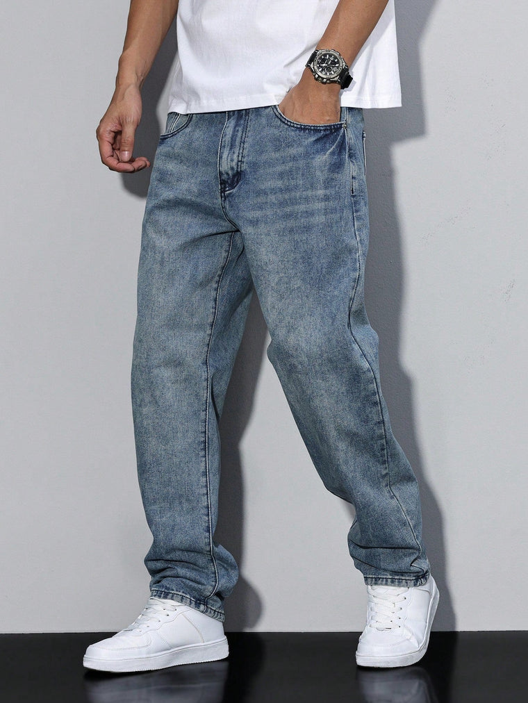 Gabriel - Jean Baggy Confortable Homme