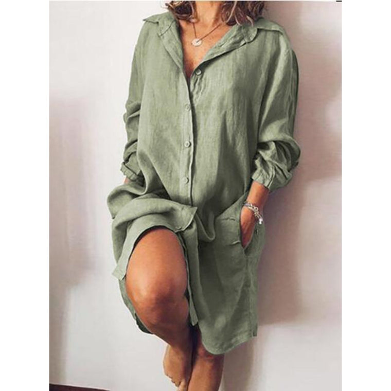Olympe - Chemise Estivale En Lin Avec Coupe Fluide