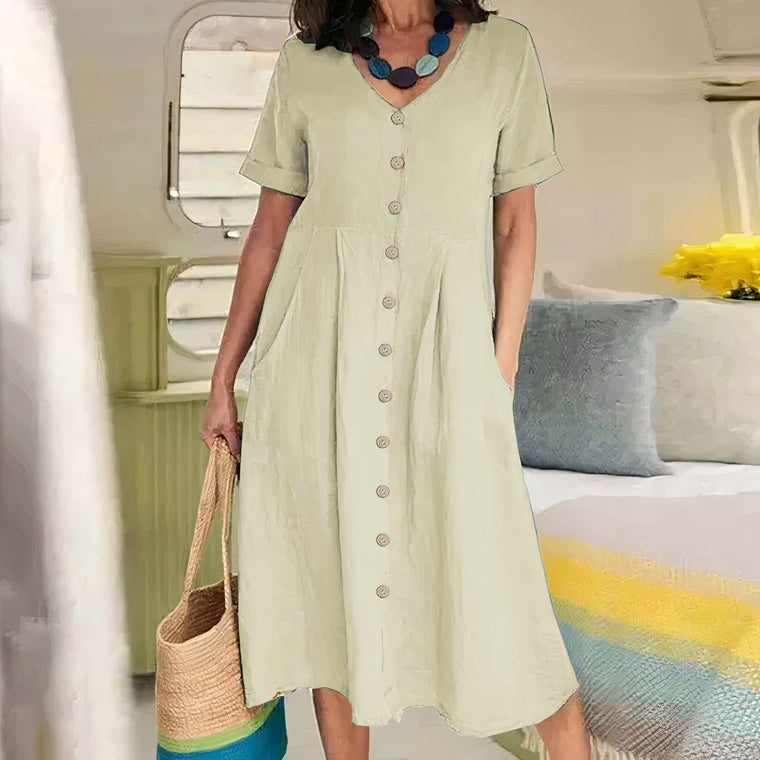 Louise - Robe d'Été Fluide Légère
