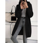 Aurélie - Cardigan Élégant Long Grosse Maille