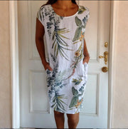 Robe D'Été Femme Imprimée Fluide - Julie