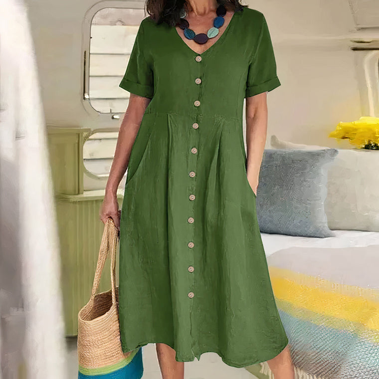 Louise - Robe d'Été Fluide Légère