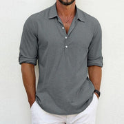 Cristian - Polo Lin Casual Homme