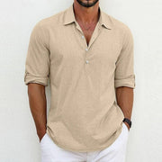 Cristian - Polo Lin Casual Homme