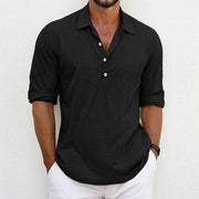 Cristian - Polo Lin Casual Homme