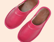 Milo - Chaussons Cuir Confortables Homme