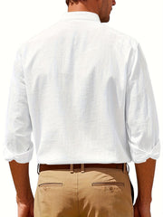 Antonio - Chemise Lin Casual Homme