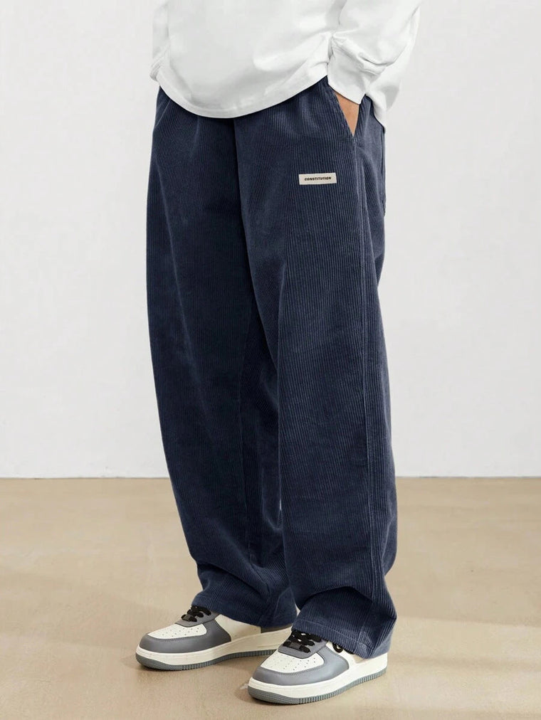 Drew - Pantalon Velours Côtelé Confortable Homme