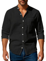 Antonio - Chemise Lin Casual Homme