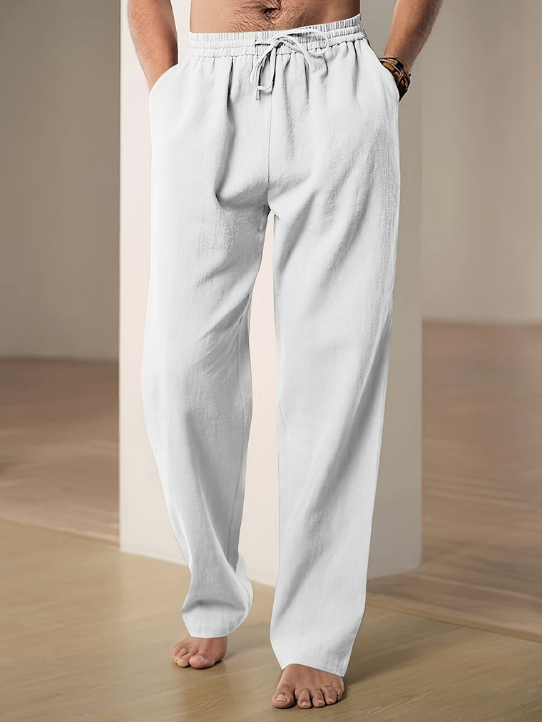 Rocco - Pantalon Lin Léger Homme