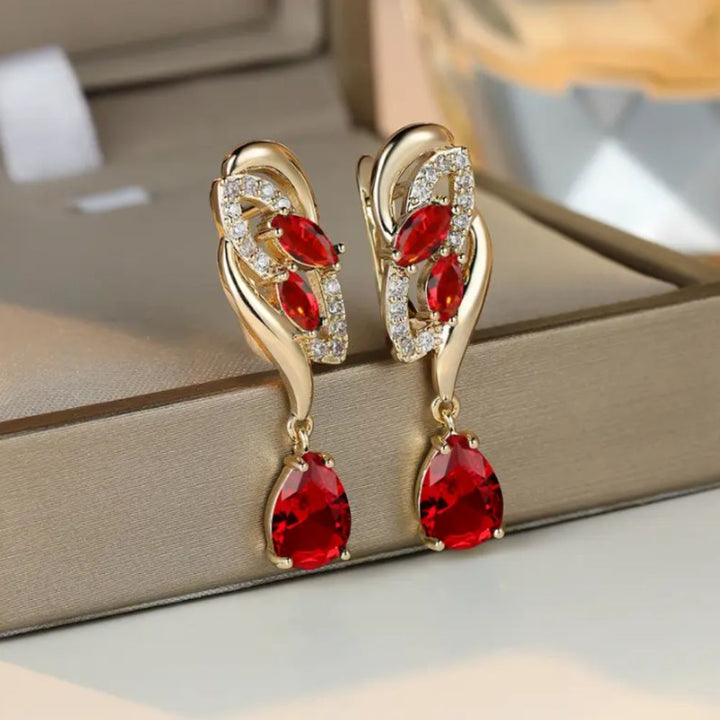 Boucles d'oreilles Saphara Cindorelle — Doumira