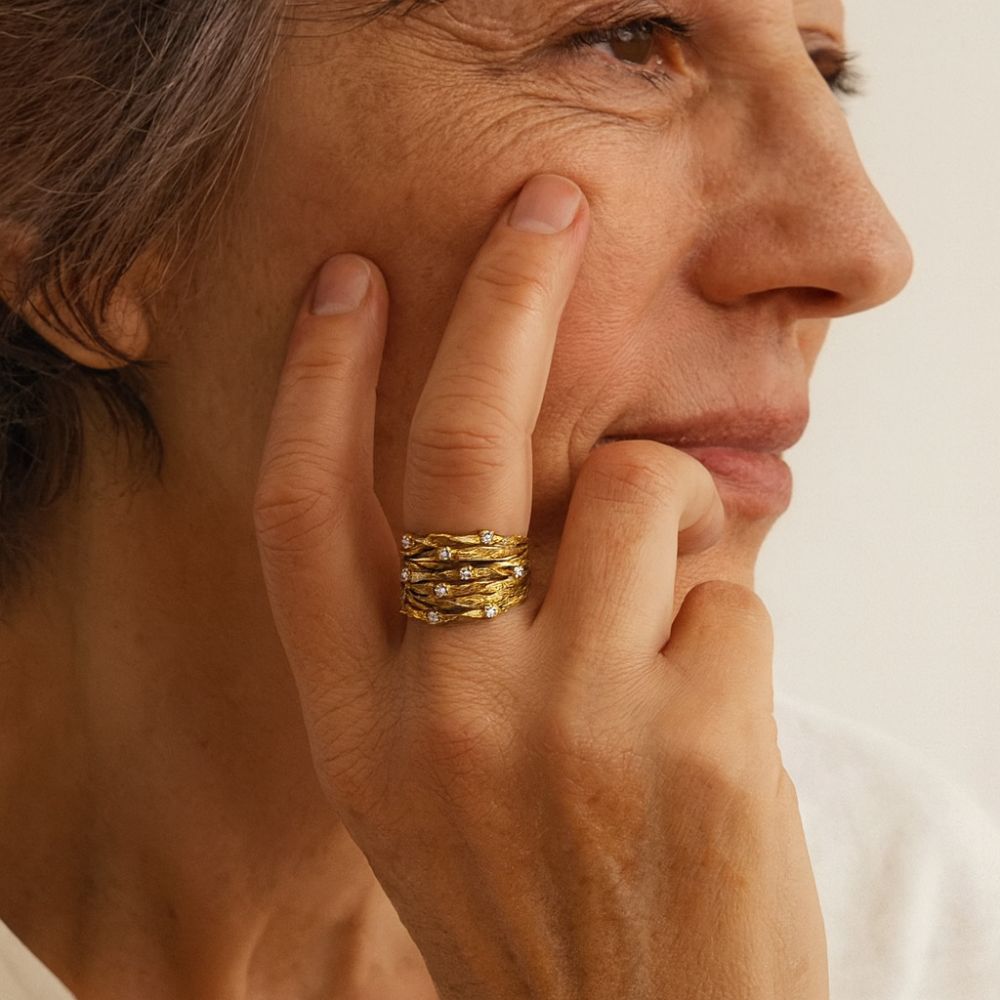 Bague en Or Vintage — Doumira