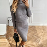 Juliette - Robe Pull Tricotée Douceur Douillette Femme
