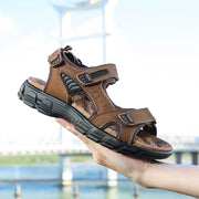 Rafael - Sandales en Cuir Confortables pour Homme