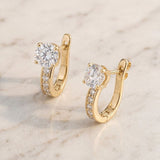 Boucles d'oreilles Huggie Élégantes — Doumira