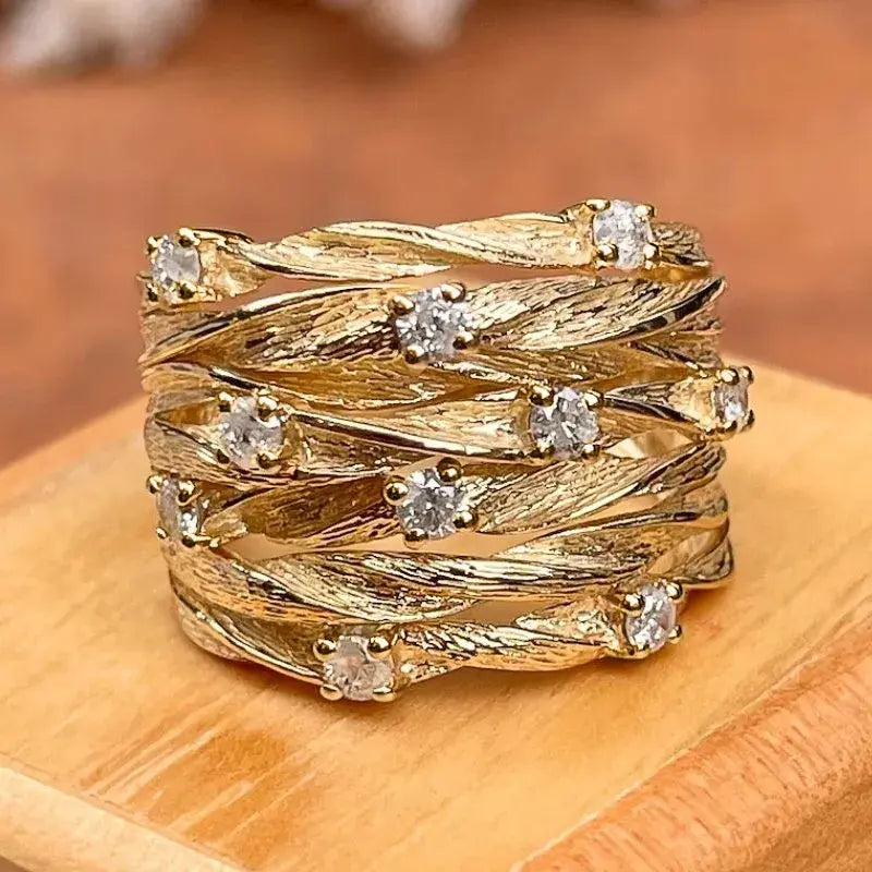 Bague en Or Vintage — Doumira