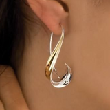 Elodie™ | Boucles d'oreilles en or vintage — Doumira