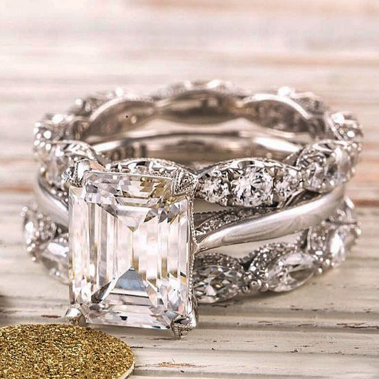 Bague en Argent Vintage Éclatante — Doumira